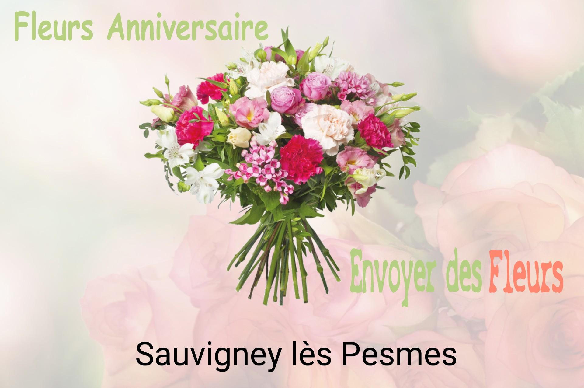 Bouquet de fleurs d’anniversaire livré à Sauvigney-lès-Pesmes